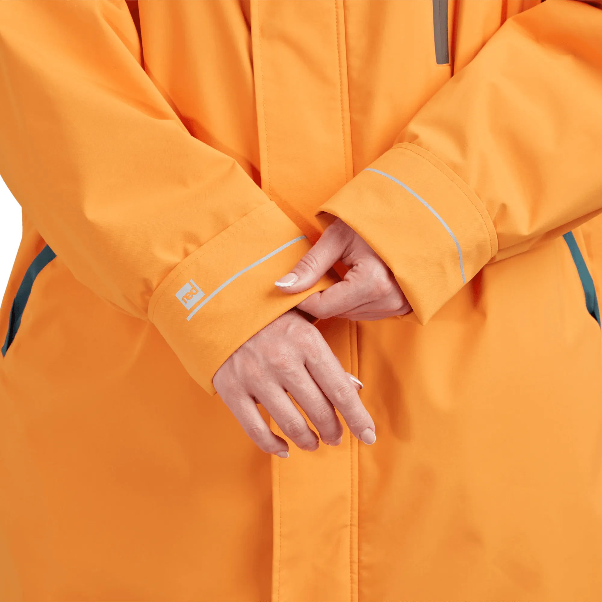 Women's Long Sleeve Waterproof Dry Changing Robe Alter Evo - Bitter Orange