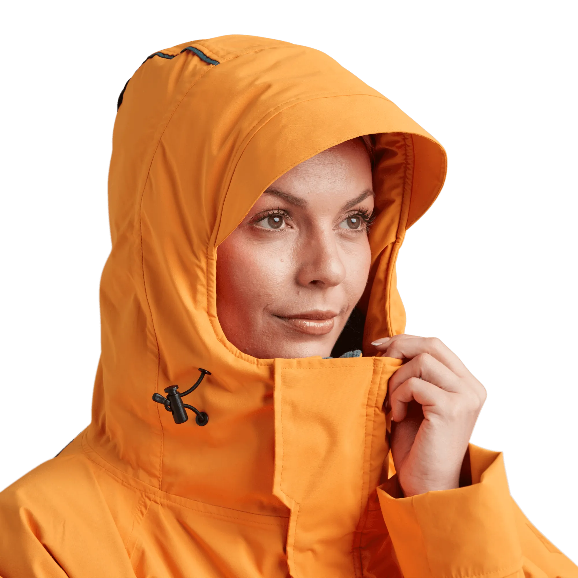 Women's Long Sleeve Waterproof Dry Changing Robe Alter Evo - Bitter Orange