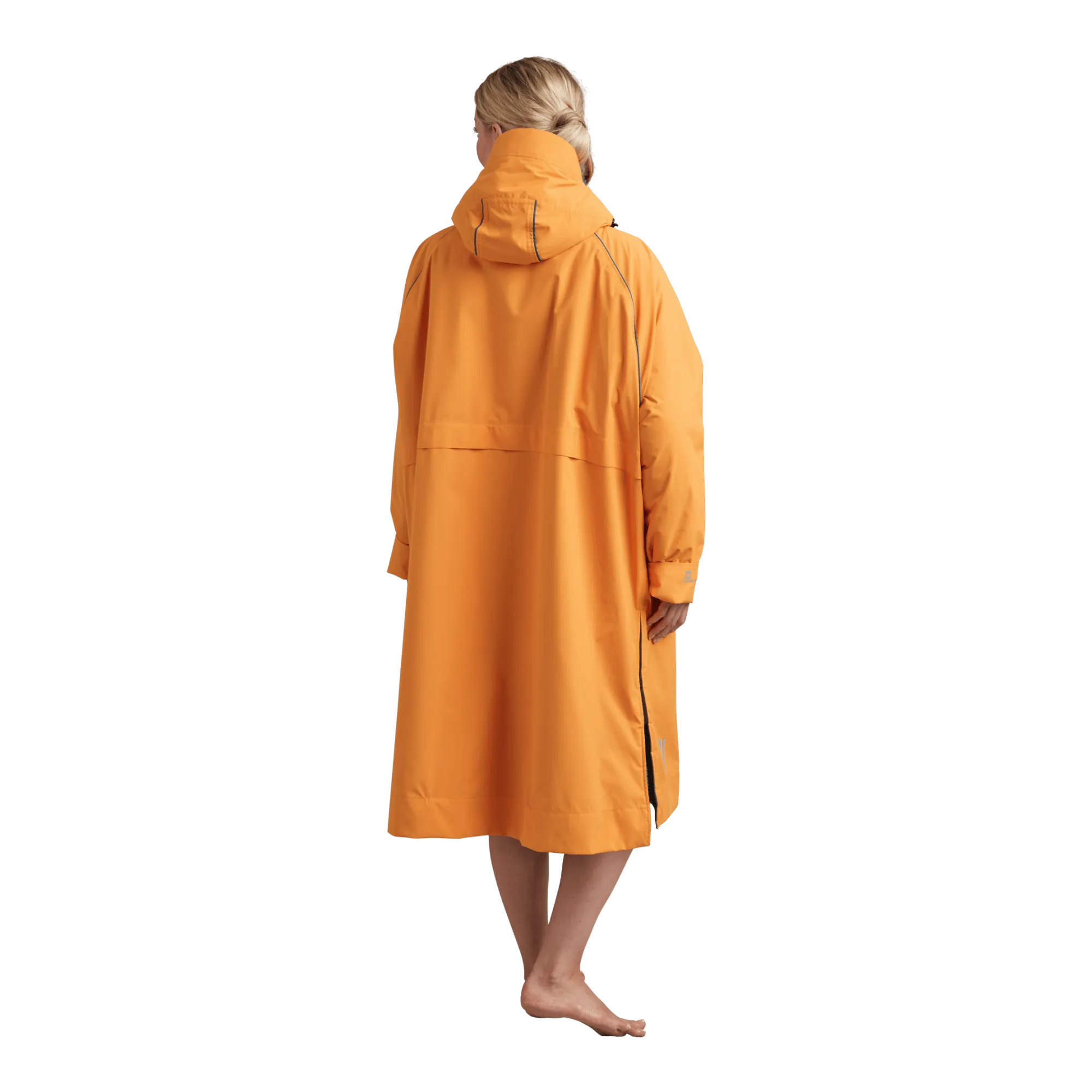 Women's Long Sleeve Waterproof Dry Changing Robe Alter Evo - Bitter Orange