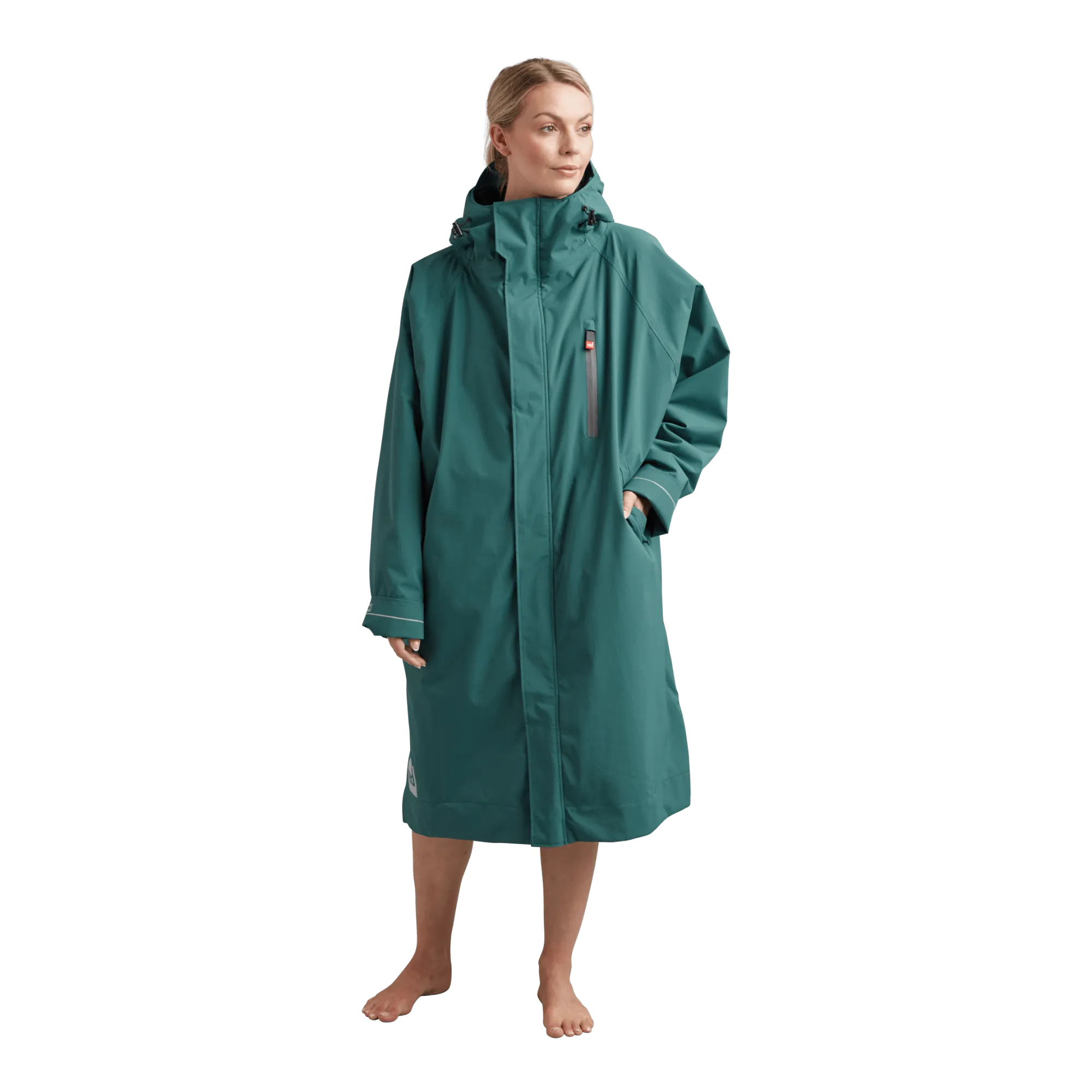 Women's Long Sleeve Waterproof Dry Changing Robe Alter Evo - Deep Teal