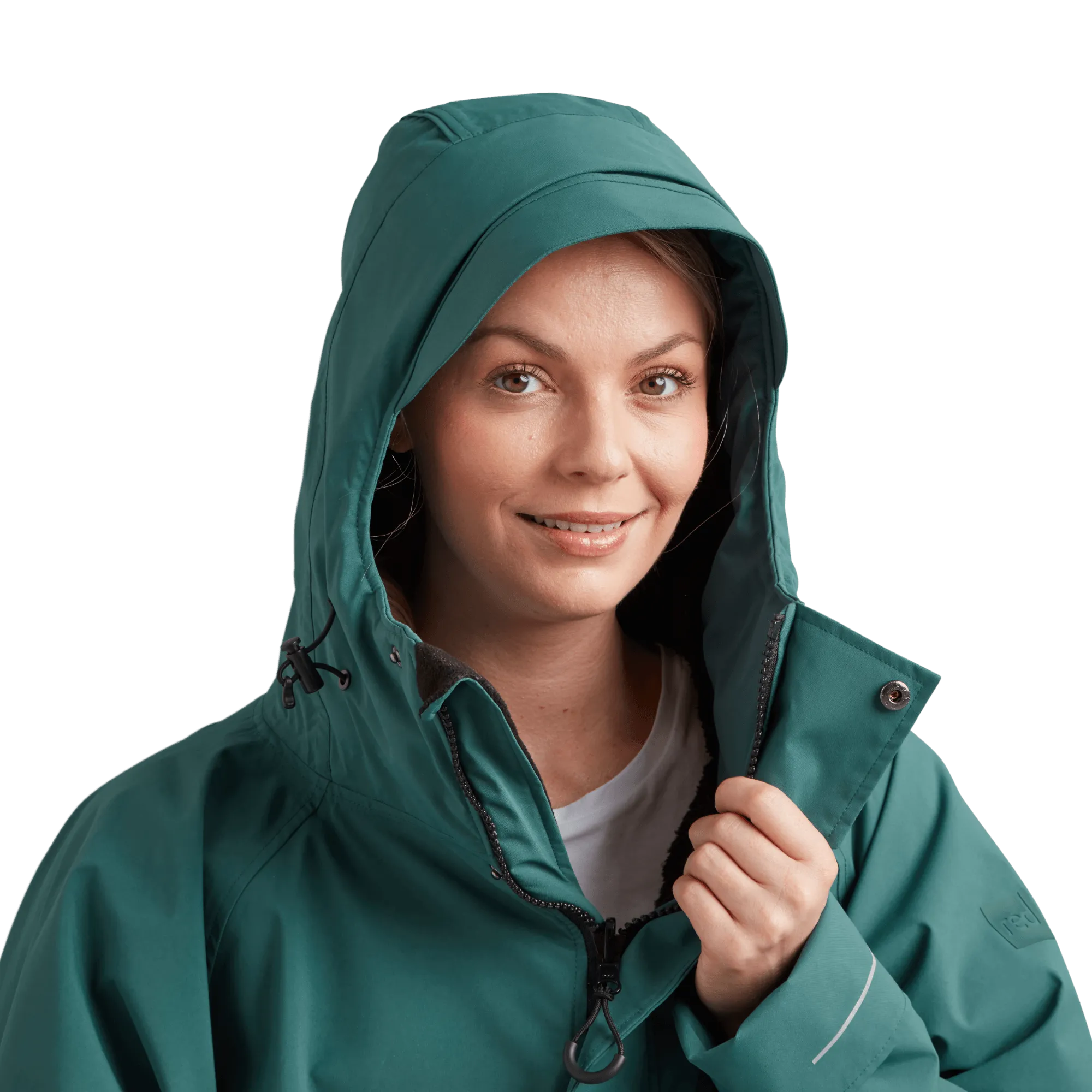Women's Long Sleeve Waterproof Dry Changing Robe Alter Evo - Deep Teal