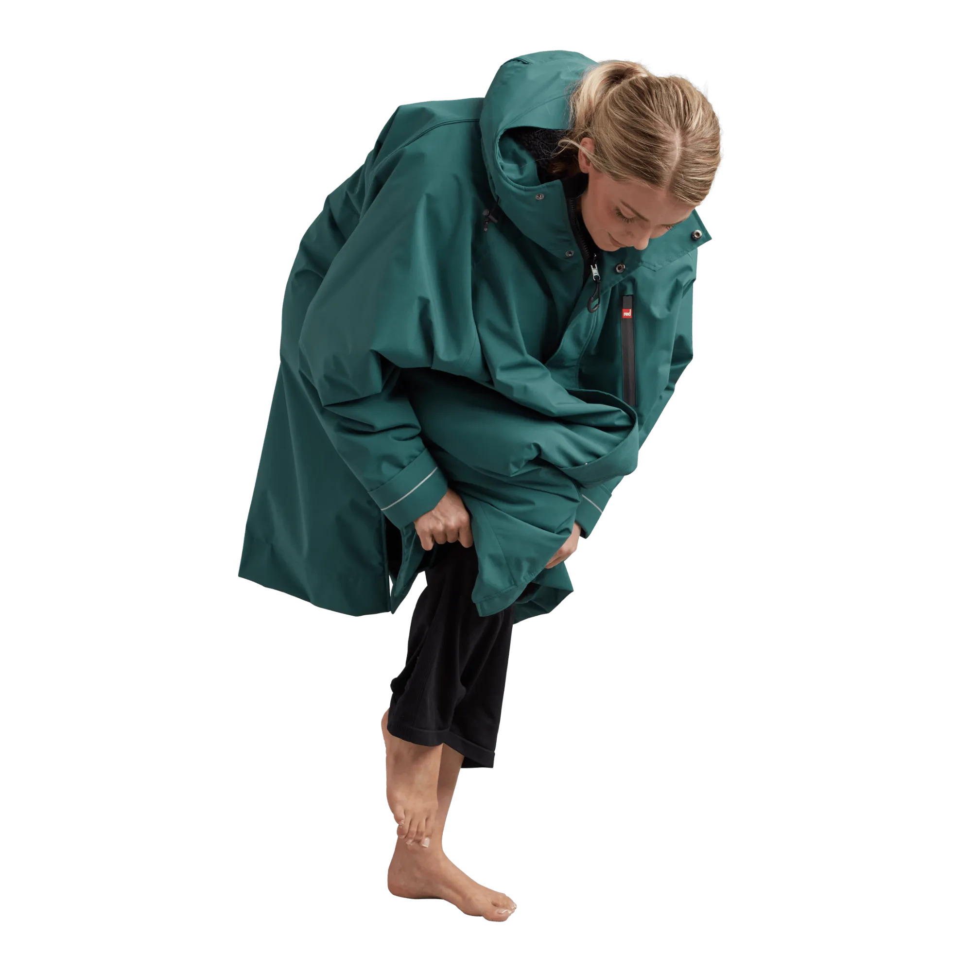 Women's Long Sleeve Waterproof Dry Changing Robe Alter Evo - Deep Teal