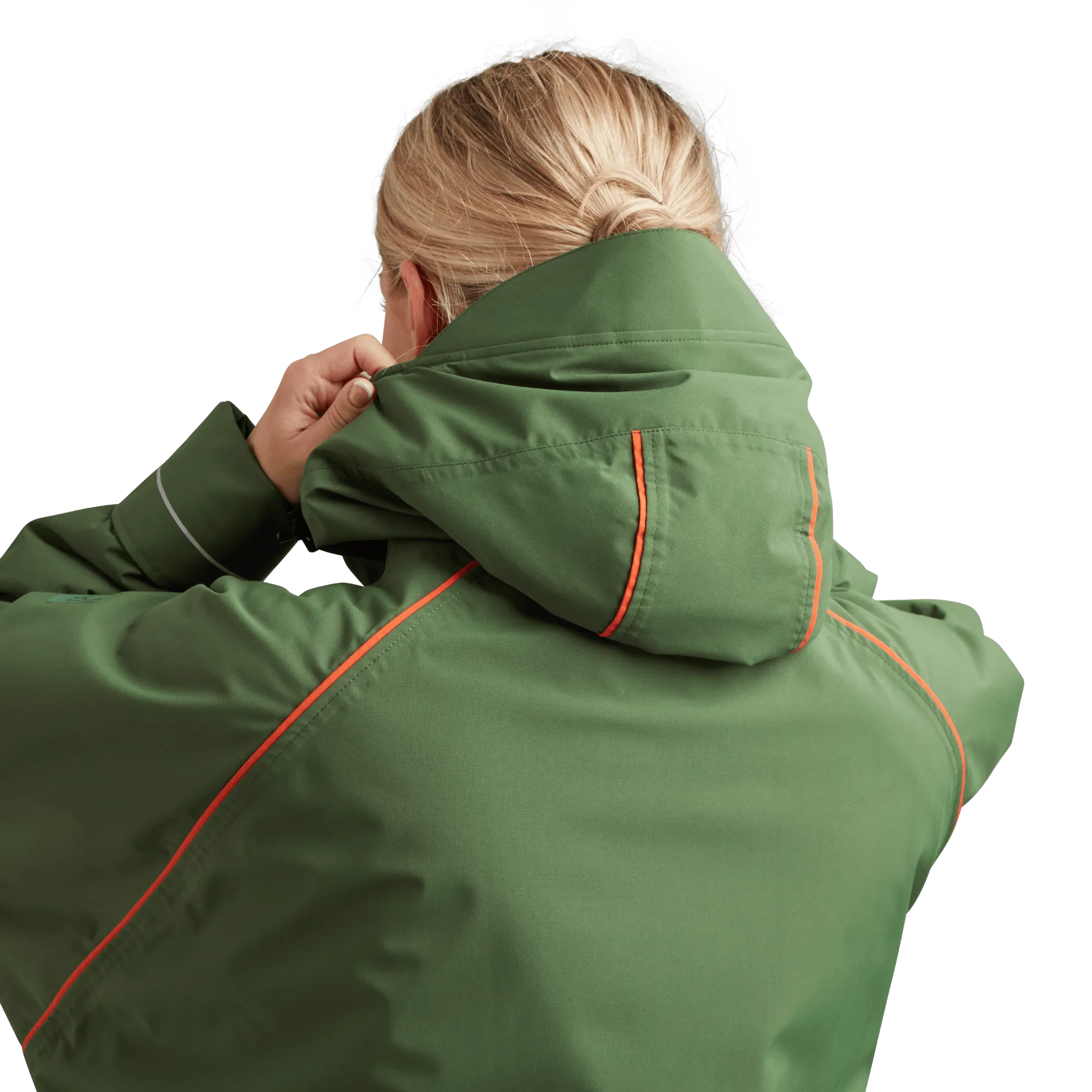 Women's Long Sleeve Waterproof Dry Changing Robe Alter Evo - Forest Green