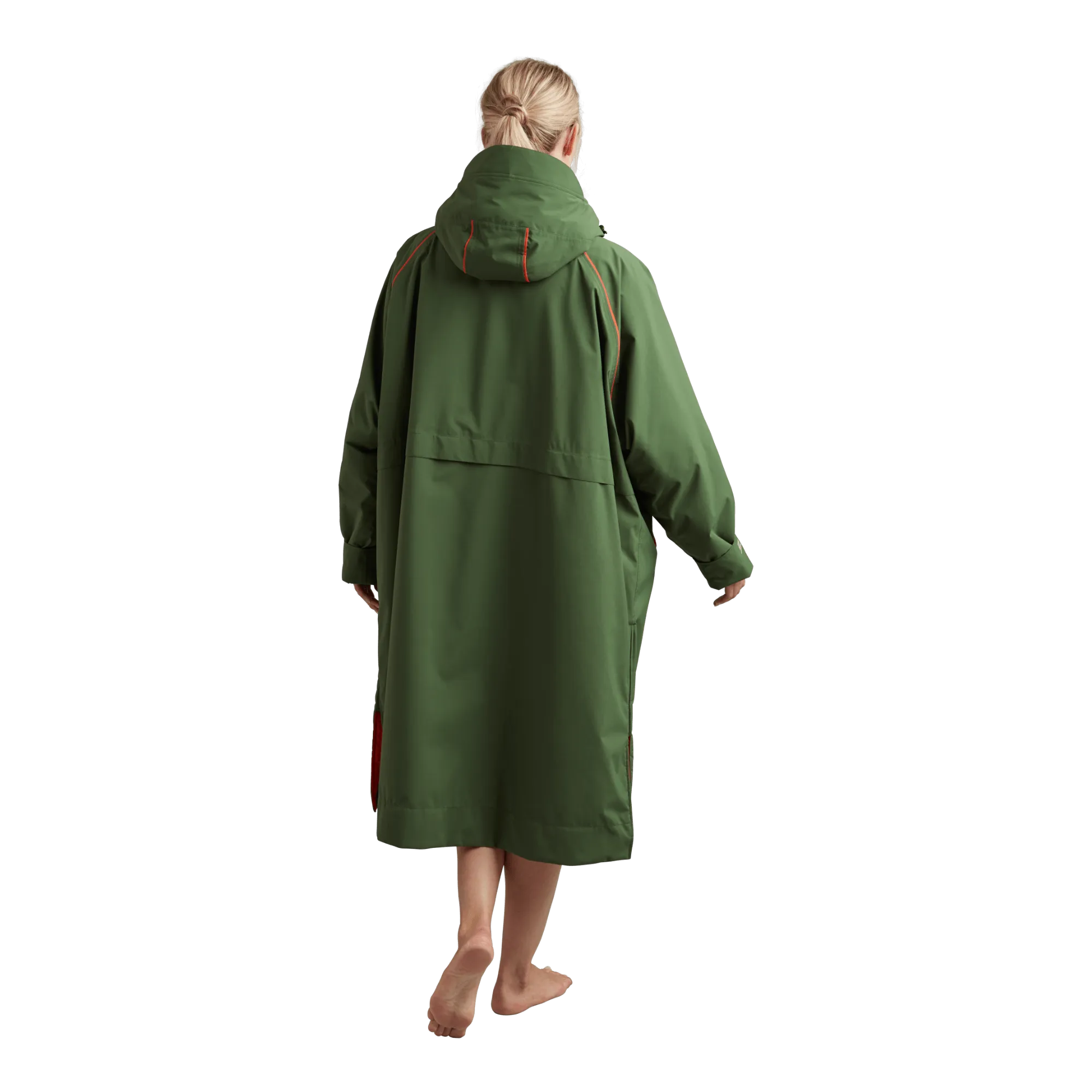 Women's Long Sleeve Waterproof Dry Changing Robe Alter Evo - Forest Green
