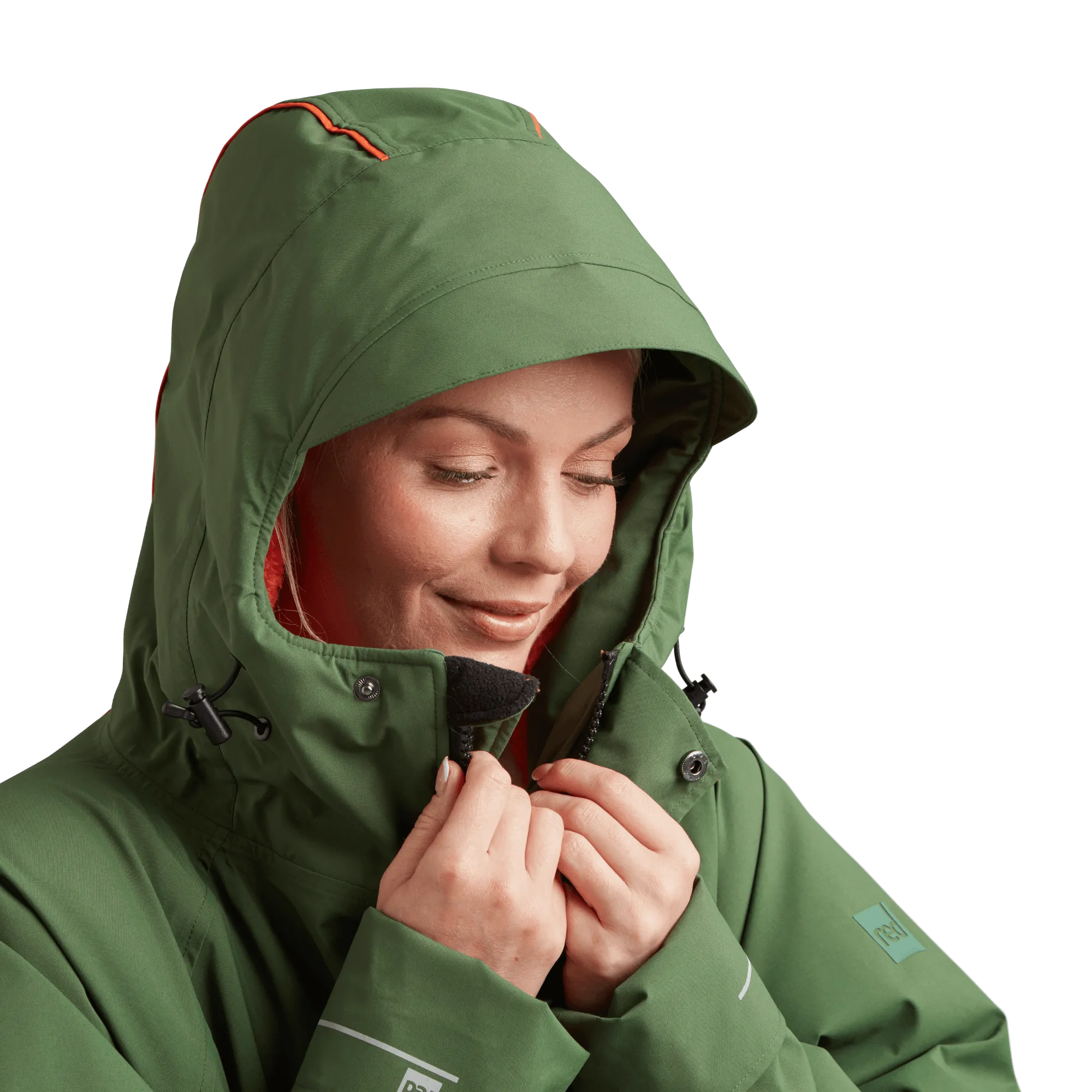 Women's Long Sleeve Waterproof Dry Changing Robe Alter Evo - Forest Green
