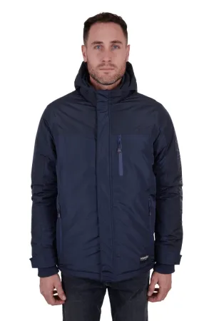 WRANGLER MENS MURPHY WATERPROOF JACKET NAVY
