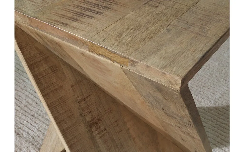 Zonker Brown Accent Table